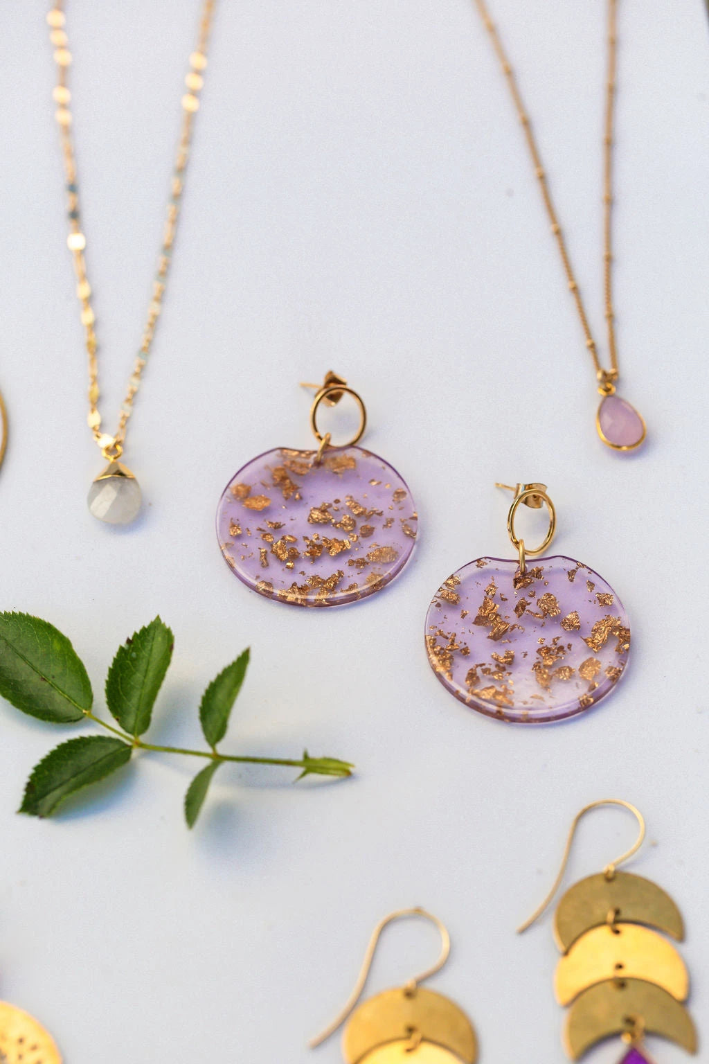 Lavender Confetti Disc