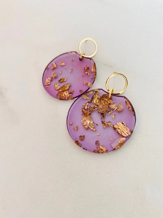 Lavender Confetti Disc